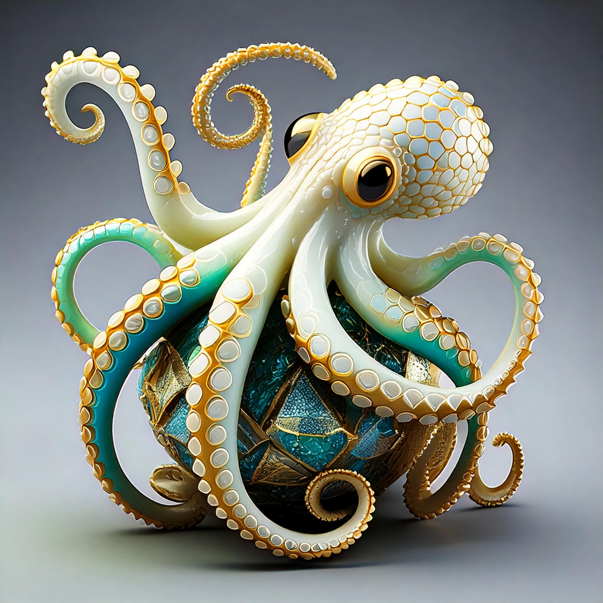 Cosmic Octopus Lemuria FEKE FEKE